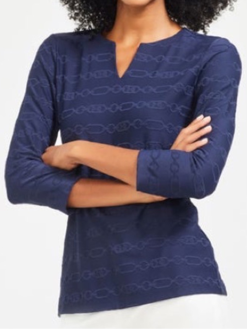 J. McLaughlin Carly Top Catalina Cloth S